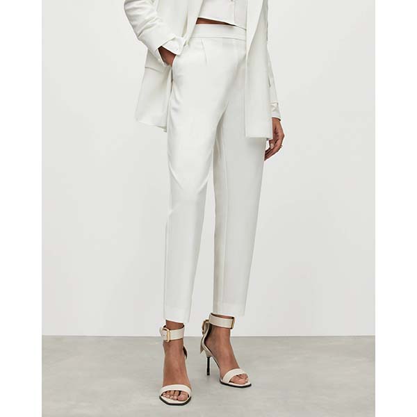 Allsaints Australia Womens Aleida Jersey Pants White AU46-056